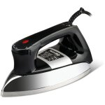 Girmi st91 fer � repasse � sec semelle en aluminium 900 w noir, m�tallique