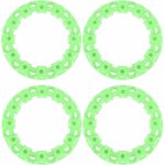 Gistuch 4pcs 10 pouces trim de roue en vt