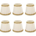6 pi�ces abat - jour pour lampes de table lampe, abat jour clip, abat jour , lustre de bougeoir - a - ...