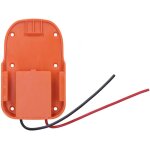 Gistuch - adaptateur de batterie avec trou de fixation, adaptateur de station d'alimentation pour connecteurs ...