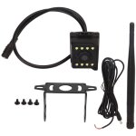 Gistuch - cam�ra de recul sans fil wifi 12v � 24v, �tanche, hd ir, vision nocturne, cam�ra de recul pour ...