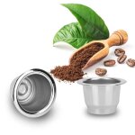 Gistuch - capsules � espresso r�utilisables capsules � caf�, nespresso capsule de caf� rechargeable en ...