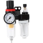 Gistuch filtre r�gulateur pour air comprim� 1 / 4  pression pi�ge � humidit� huile eau lubrificateur ...