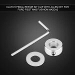Gistuch - kit de r�paration de p�dale d'embrayage de voiture, clip avec cl� allen pour ford fiest mk6 ...