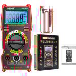 Gistuch - multim�tre sz309, testeur de tension num�rique manuel 600 v ac / dc, teste les batteries, le ...