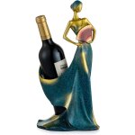 Gistuch - porte bouteille de vin �l�gant r�sine �tag�re de support de bouteille de vin rouge pour accessoires ...