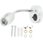 Gistuch - rv led light 1224v bateau lampe de lecture de chevet support mural r�glable cabine carte lampe ...