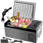 Glaci�re cong�lateur voiture portable 15 l mini r�frig�rateur �lectrique 45 w frigo 12 / 24v cc petit ...
