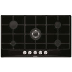 Glem gas gt955bk table de cuisson � gaz encastrable 90 cm 5 feux noir avec triple couronne