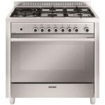 Glemgas - cuisini�re matrix 90 x 60 cm inox - four �lectrique multifonction catal glem - gx960cvix