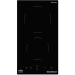 Glemgas - domino vitrocramique 30 cm - 2 hi - light - 9 puissances de chauffe - 3 glem - gth32t