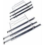 Glissire extension triple d'origine (17006335, 17001178) four, cuisinire junker, viva, bosch, blaupunkt, ...