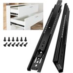 Glissiere pour tiroir 400 mm glissi�re de tiroir lat�ral rail coulissant coulisse tiroir sortie totale ...