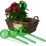 Globes d'arrosage en plastique, lot de 12, distributeur eau plantes, 2 semaines, pot fleurs, boules arrosage, ...