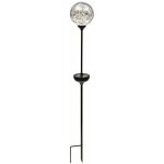 Nortene globe solaire  planter 'ophea' en verre transparent