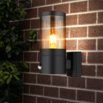 Applique, �clairage ext�rieur avec d�tecteur de mouvement, �clairage de jardin, �clairage de fa�ade, ...