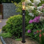 Lampadaire éclairage extérieur lampadaire fumée cuivre extérieur avec détecteur de mouvement jardin acier ... Lampadaire éclairage extérieur lampadaire fumée cuivre extérieur avec détecteur de mouvement jardin acier ...