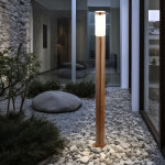 Lampadaire, lampe d'ext�rieur, lampe de jardin, lampadaire, lampe de chemin, terrasse ip44, acier inoxydable ...