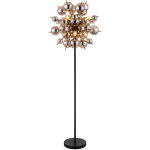 Globo - lampadaire lampe de salon lampe d'appoint lampe de chambre � coucher avec 48 boules en verre ...