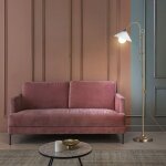 Lampadaire lampadaire salon r�glable en hauteur lampadaire, lampe � arc m�tal, laiton antique, interrupteur ...