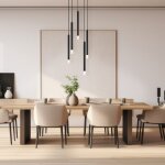Globo lighting - lampe suspendue lampe de table � manger 5 flammes lampe de salon noire, m�tal acrylique, ...