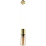 Pendule suspension luminaire dormir chambre d'amis verre laiton plafonnier globo 21000hm
