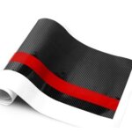 Gm hood stripe autocollants graphiques en vinyle pour carrosserie de course avant, pare - chocs, roues, ...