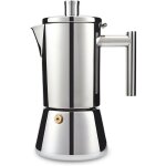 Gnc home - cafetiere italienne en acier inoxydable pour cuisinieres a induction en ceramique electriques ...