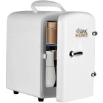 Gnc home - mini refrigerateur blanc 4l pour le maquillage les soins de la peau et la voiture refroidissement ...