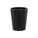 Gobelet crystal noir en plastique spirella Gobelet crystal noir en plastique spirella