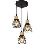 Goeco lustre de cuisine, industriel lampe suspension, abat - jour cage en fer, e27 luminaire plafonnier, ... Goeco lustre de cuisine, industriel lampe suspension, abat - jour cage en fer, e27 luminaire plafonnier, ...