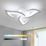 Goeco plafonnier led, 36w 3060lm luminaire plafonnier moderne, acrylique lampe de plafond led 3 lumières ... Goeco plafonnier led, 36w 3060lm luminaire plafonnier moderne, acrylique lampe de plafond led 3 lumières ...