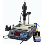 853aaa station de soudage  air chaud avec fer  souder numrique smd 1270w