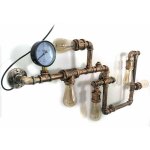 Applique murale r�tro - �clairage mural industriel - �clairage int�rieur - lampe murale vintage - tube ...