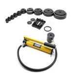 Perforatrice hydraulique 15t - 16 - 101 mm - outil de perforation hydraulique - perforatrice à tôle - ... Perforatrice hydraulique 15t - 16 - 101 mm - outil de perforation hydraulique - perforatrice à tôle - ...