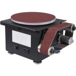 Gojoy - ponceuse � bande et � disque �lectrique 100w, plaque de pon�age 150mm, aff�teuse de bord de coupe ...