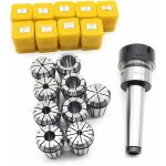 Gojoy - precision er32 m3 m12 support de mandrin + 9 pinces  ressort er32 mtal mandrin de serrage