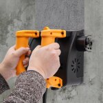 Gojoy ? raboteuse murale �lectrique 1200w ? vitesse 1000 - 4000 tr / min ? pour murs en ciment et pl�tre ...