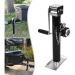 Supports de remorque pour soulever des objets lourds, cric robuste de 25, 4 cm avec pompe manuelle manuelle, ...