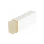 Gomme magique 'baskets' 7cm blanc & naturel Gomme magique 'baskets' 7cm blanc & naturel