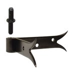 Gond d'angle acier pr�peint, h. 85x diam. 14 mm - afbat