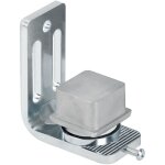 Gond bas r�glable sur platine �querre type 87 l avec insert pour tube acier carr� de 40 mm b2 - fratelli ...