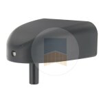 Portac - gond equ'inox � visser avec cache en aluminium finition: brut