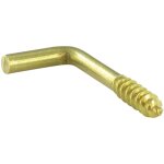 Gonds � vis bois laiton 3. 5x40 - 10 pi�ces