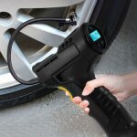 Gonflable sans fil portable gonfleur de pneu 120w compresseur d'air pompe de pneu pour voitures, motos, ...
