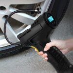 Gonflable sans fil portable gonfleur de pneu 120w compresseur d'air pompe de pneu pour voitures, motos, ...