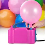 Gonfleur électrique pour ballons 600 w 4 buses pour fêtes Gonfleur électrique pour ballons 600 w 4 buses pour fêtes