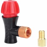 Gonfleur de valve de vélo, adaptateur de tête de pompe portable pour pompe à air pneumatique, tête double ... Gonfleur de valve de vélo, adaptateur de tête de pompe portable pour pompe à air pneumatique, tête double ...