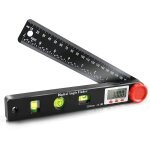 Goniomtre numrique, rgle rapporteur numrique, goniomtre  bulle horizontale, goniomtre lectronique, ...