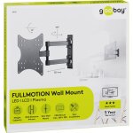 Goobay - support mural pour tv basic fullmotion (s), pour les t�l�viseurs de 58 - 107 cm (23 � 42 pouces), ...